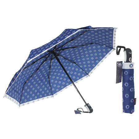 Parasol damski niebieski pełny automat