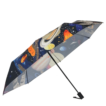 Parasol kosmos na czarnym