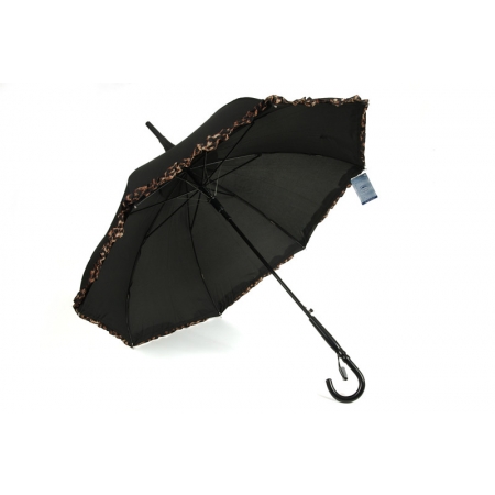 Parasol damski czarny automat