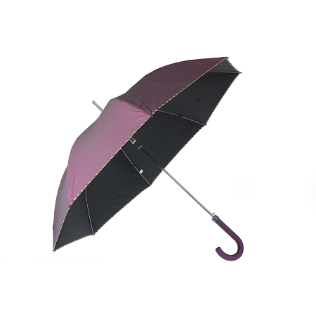 Parasol damski fiolet metalik