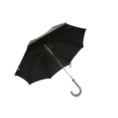 Parasol damski grafit metalik