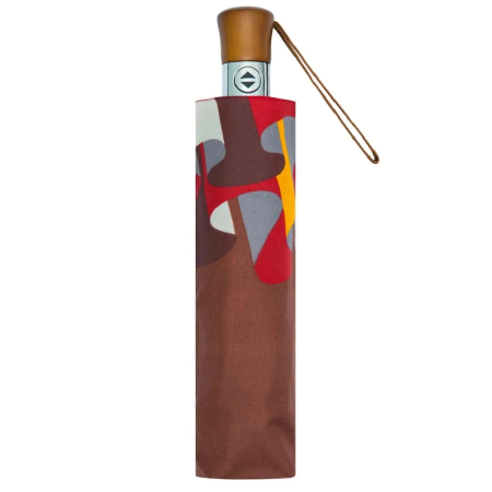 falbany na brązowym