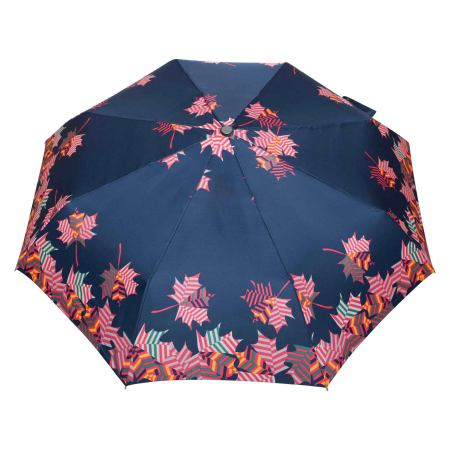 liście na granatowym