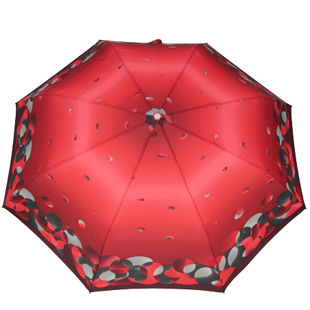 Parasol damski pełny automat czerwień