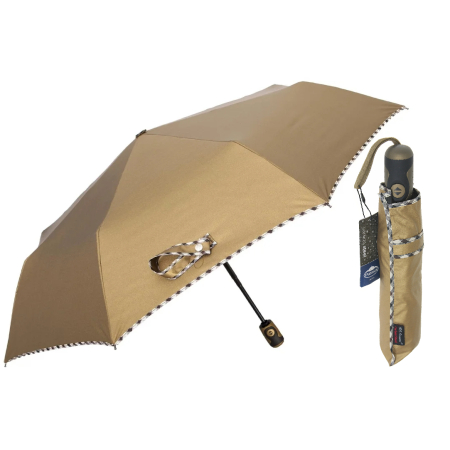 Parasol damski pełny automat metalic