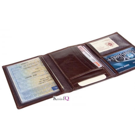 Etui na dokumenty naturalna skóra-11273