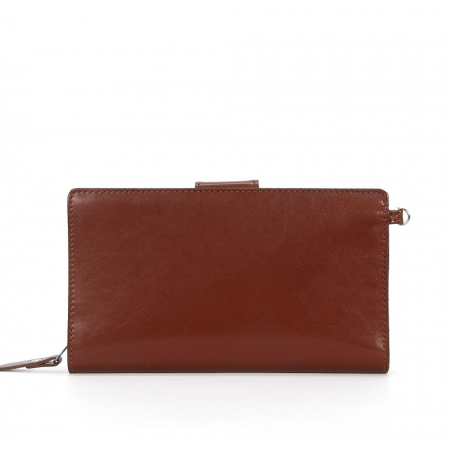 Saszetka naturalna skóra licowa