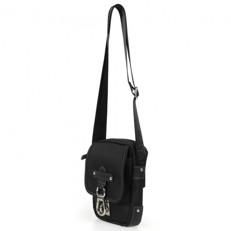 Torba listonoszka raportówka czarna