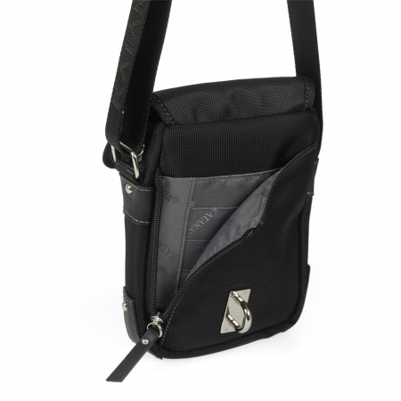 Torba listonoszka raportówka czarna