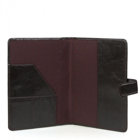 Okładka na notes, kalendarz, ciemnobrązowa skóra