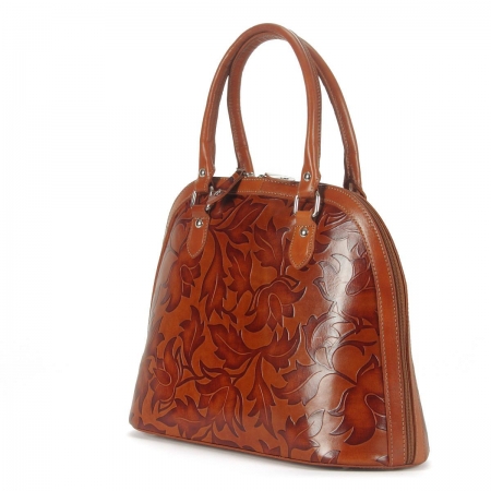 Torba naturalna jasnobrązowa skóra