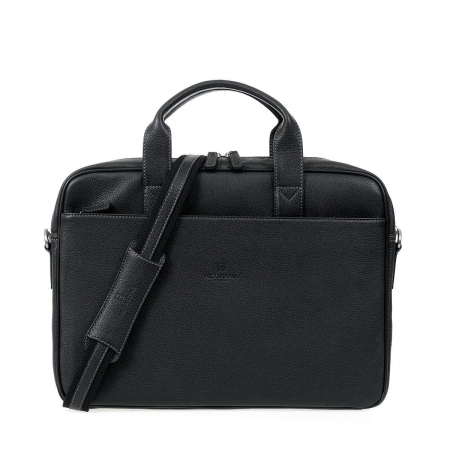 Torba czarna szlachetna skóra licowa