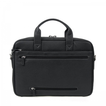 Torba czarna szlachetna skóra licowa