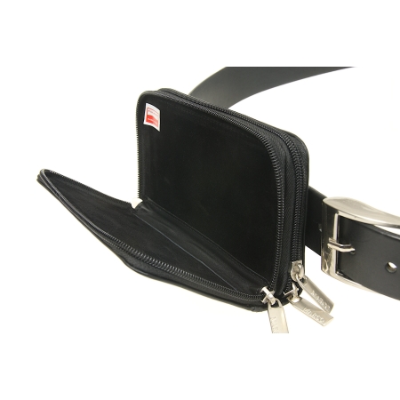 Saszetka skórzana na pasek