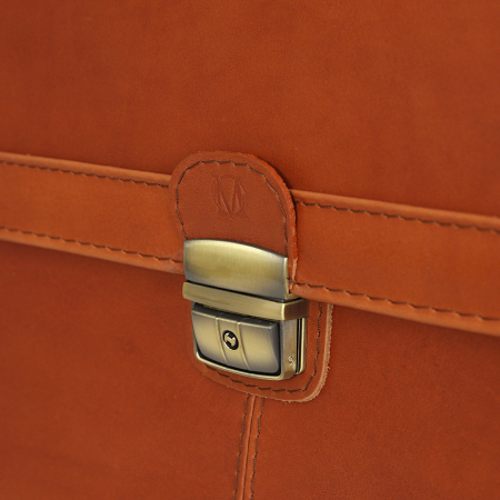 Teczka klasyczna naturalna skóra