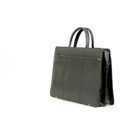 Torba damska naturalna grafitowa skóra