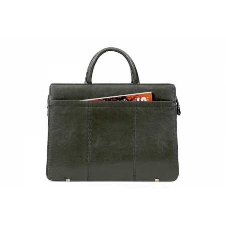 Torba damska naturalna grafitowa skóra