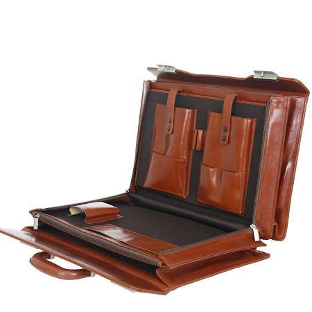 Teczka z licowej skóry naturalnej