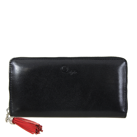 Portfel duży naturalna skóra czarny