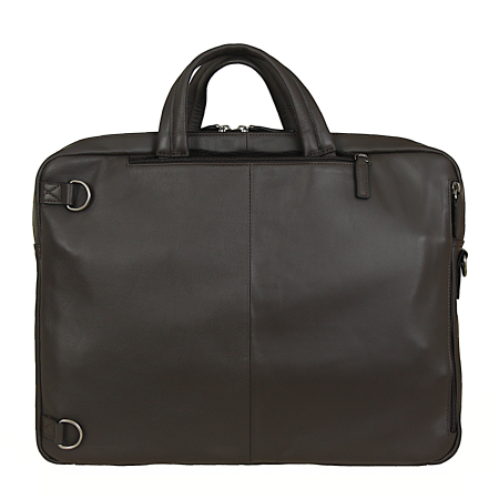 teczka - plecak ciemny brąz