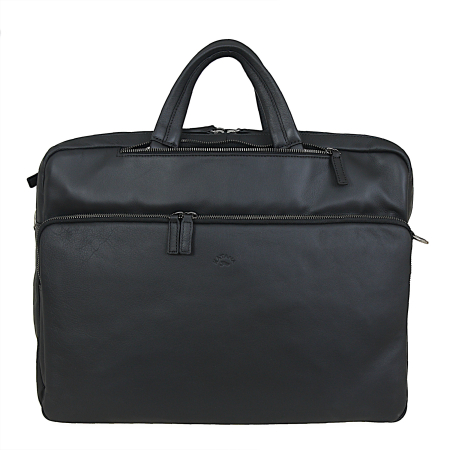 teczka - plecak kolor czarny