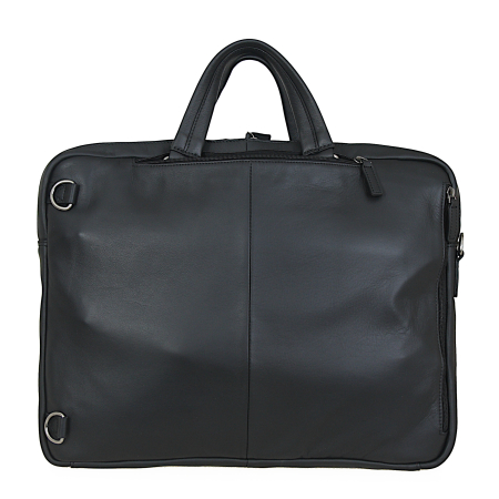 teczka - plecak kolor czarny