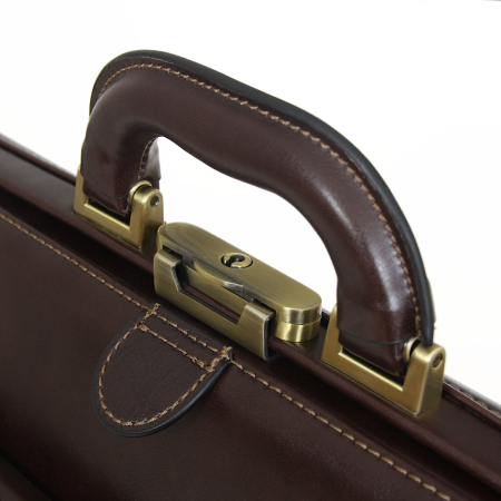 Teczka adwokacka ciemnobrązowa