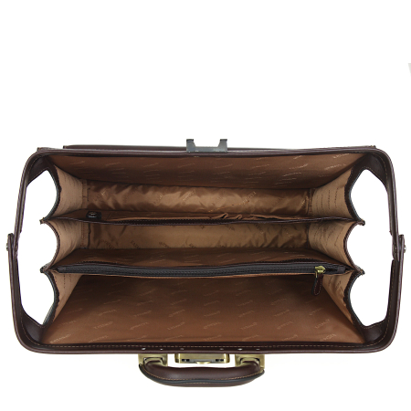 Teczka adwokacka ciemnobrązowa