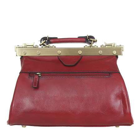 Kuferek lekarski szlachetna skóra licowa