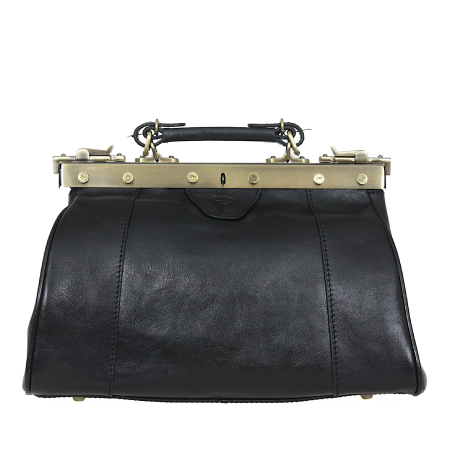 Kuferek lekarski szlachetna skóra licowa