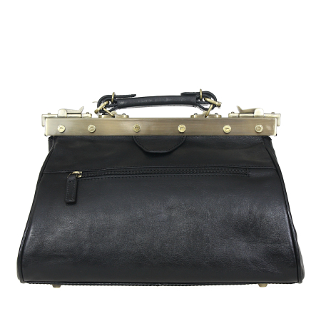 Kuferek lekarski szlachetna skóra licowa