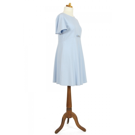 Sukienka Kokarda błękit