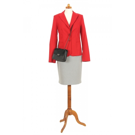 Żakiet czerwony inspiracja