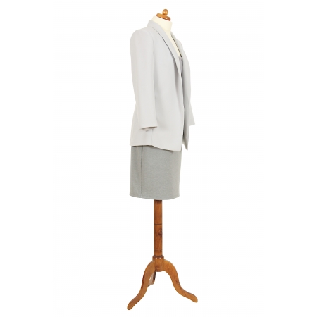 Żakiet Ava jasny popiel