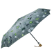 Parasol damski - kwiaty na szarym