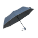 Parasol damski pełny automat niebieski metalic