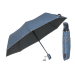 Parasol damski pełny automat niebieski metalic