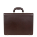 Teczka z naturalnej skóry ciemny brąz
