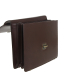 Teczka z naturalnej skóry ciemny brąz