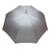 Parasol damski srebrny metalik